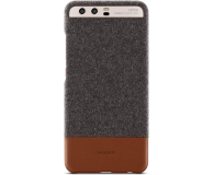 Etui skóra-filc do Huawei P10 brązowe - 352195 - zdjęcie 3
